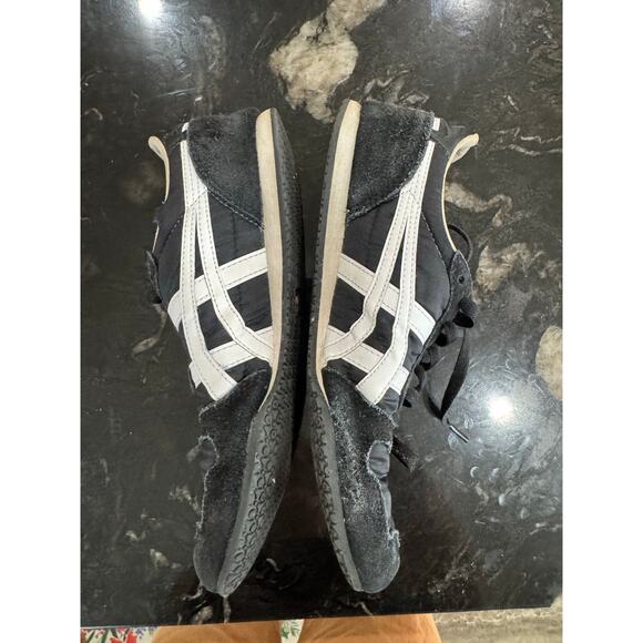 Onitsuka Tiger SERRANO 001 Black/White Unisex Shoes size men 6.5 women 8.5 - Picture 5 of 10